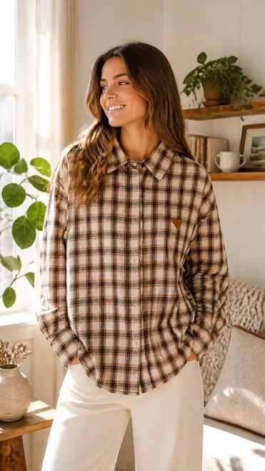 Garde-robe - Blouse - Bruin