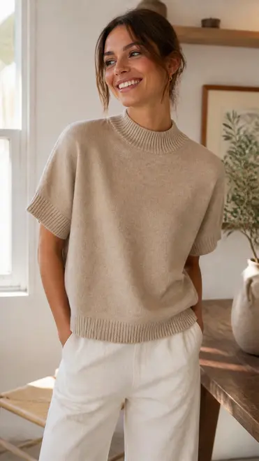 Garde-robe - Pull - Beige
