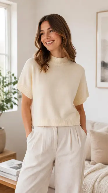 Garde-robe - Pull - Ecru