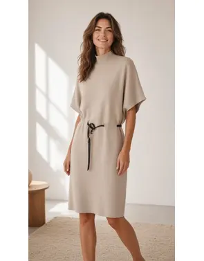 Garde-robe - Kort Kleedje - Beige