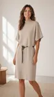 Garde-robe - Kort Kleedje - Beige