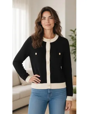 Garde-robe - Gilet - Zwart