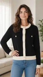 Garde-robe - Gilet - Zwart