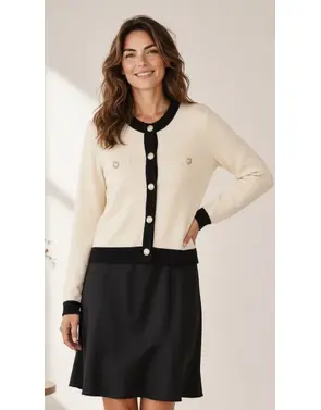 Garde-robe - Gilet - Ecru
