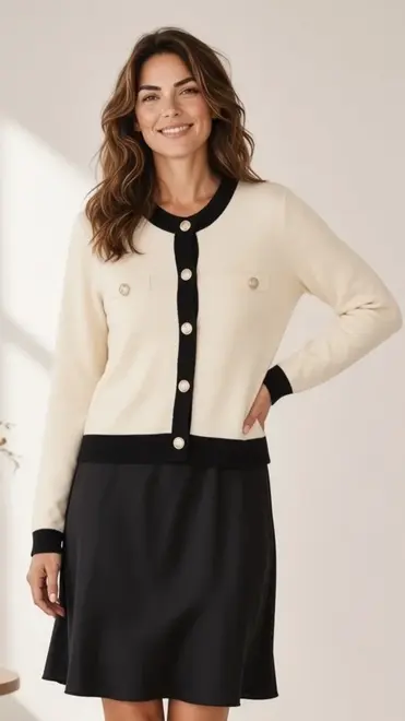 Garde-robe - Gilet - Ecru