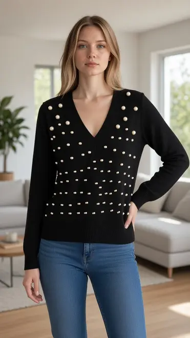Garde-robe - Pull - Zwart