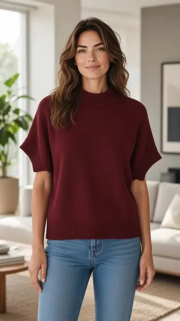 Garde-robe - Pull - Bordeaux