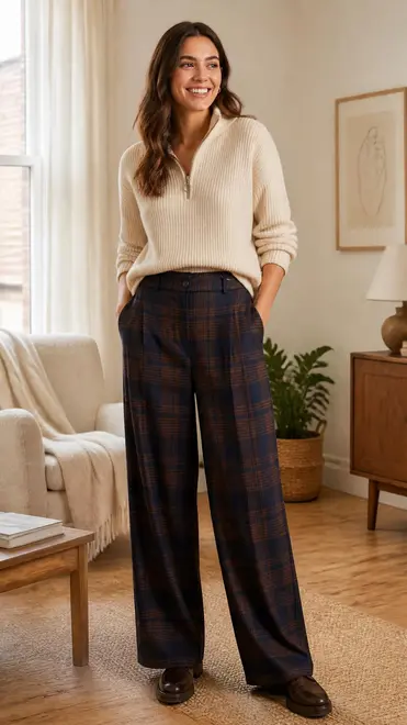 Senso - Lange Broek - Camel