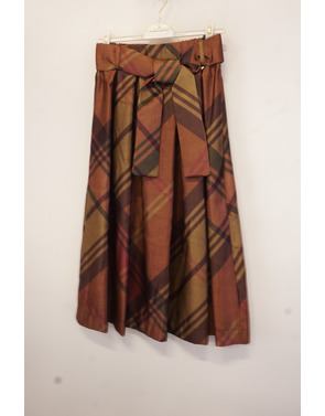 Amelie &amp; Amelie - Halflange Rok - Bruin