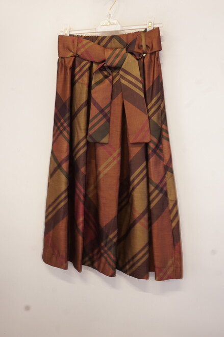 Amelie &amp; Amelie - Halflange Rok - Bruin