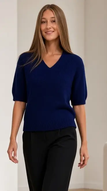 Amelie &amp; Amelie - Pull - Marine