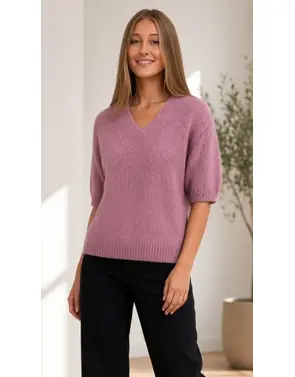 Amelie &amp; Amelie - Pull - Oud roze