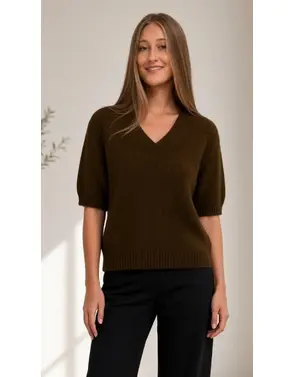 Amelie &amp; Amelie - Pull - Donker bruin