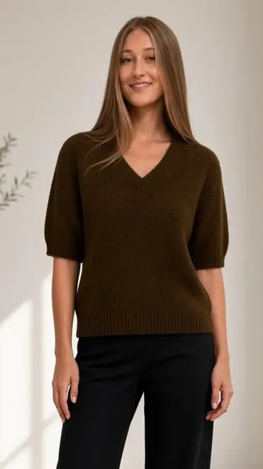 Amelie &amp; Amelie - Pull - Donker bruin