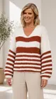 Amelie & Amelie - Pull - Donker oranje