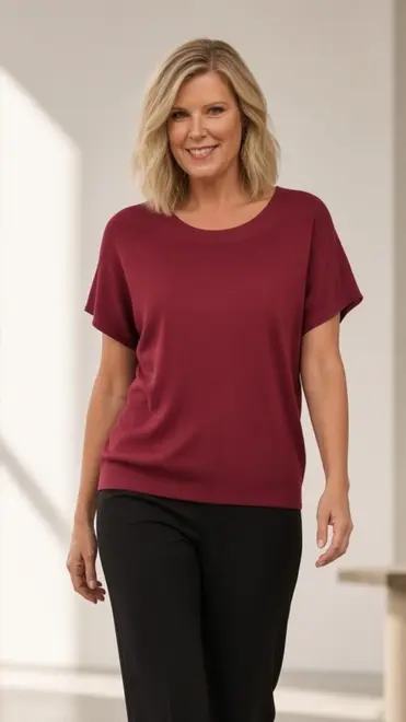 Amelie &amp; Amelie - T-shirt - Bordeaux