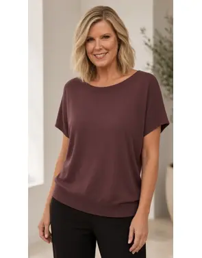 Amelie &amp; Amelie - T-shirt - Paars