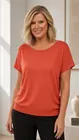 Amelie & Amelie - T-shirt - Rood