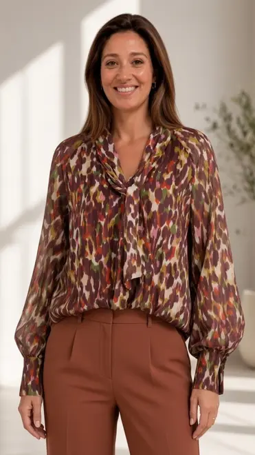 Amelie &amp; Amelie - Blouse - Bordeaux
