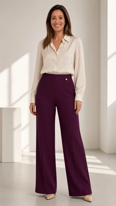 Amelie &amp; Amelie - Lange Broek - Bordeaux