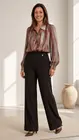 Amelie & Amelie - Lange Broek - Donker bruin