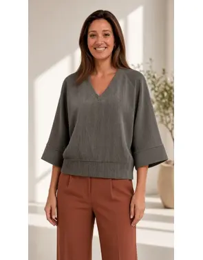 Amelie &amp; Amelie - Pull - Donker bruin