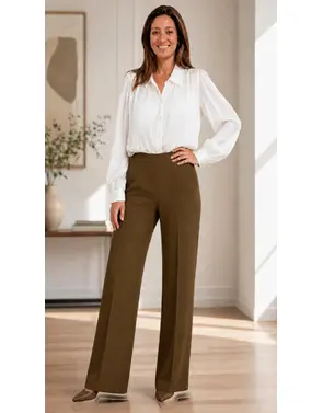Amelie &amp; Amelie - Lange Broek - Kaki