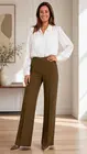 Amelie & Amelie - Lange Broek - Kaki