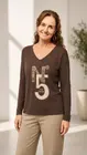 Garde-robe - Pull - Donker bruin
