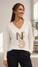 Garde-robe - Pull - Ecru