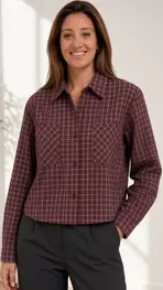 Garde-robe - Blouse - Bordeaux