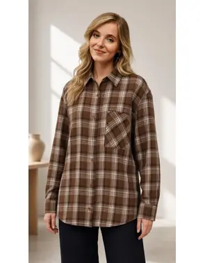 Garde-robe - Blouse - Bruin