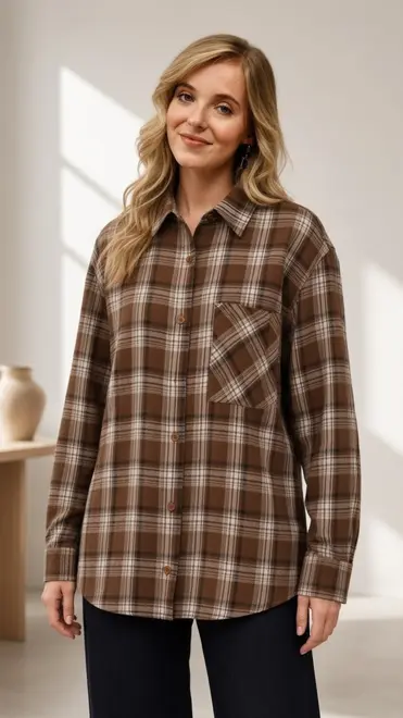 Garde-robe - Blouse - Bruin