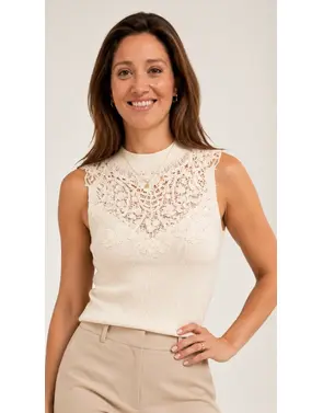 Garde-robe - Top - Ecru