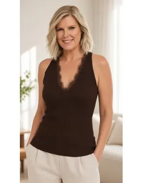 Garde-robe - Top - Donker bruin