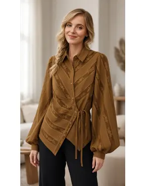 Garde-robe - Blouse - Oker