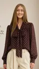 Garde-robe - Blouse - Donker bruin