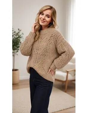 Garde-robe - Pull - Beige