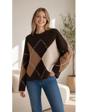 Garde-robe - Pull - Bruin