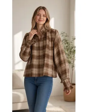 Garde-robe - Blouse - Bruin