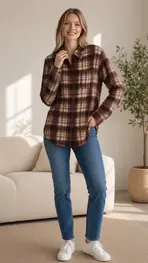 Garde-robe - Blouse - Bruin