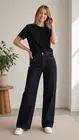 Garde-robe - Lange Broek - Donker jeans