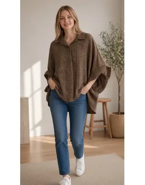 Garde-robe - Blouse - Bruin
