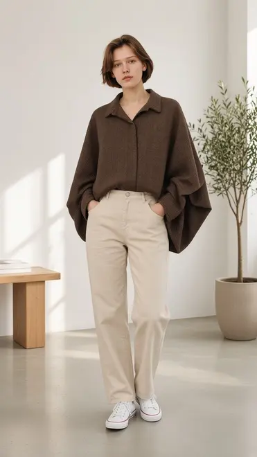 Garde-robe - Blouse - Donker bruin