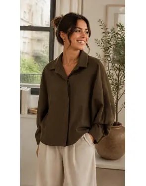 Garde-robe - Blouse - Kaki