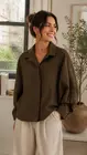 Garde-robe - Blouse - Kaki
