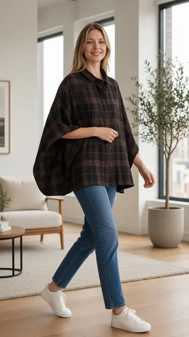 Garde-robe - Blouse - Zwart-bruin