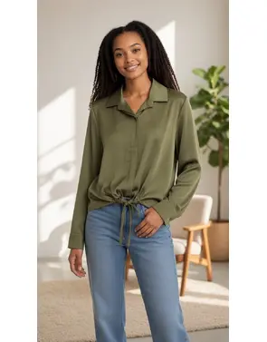 Garde-robe - Blouse - Kaki