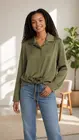 Garde-robe - Blouse - Kaki
