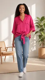 Garde-robe - Blouse - Fushia
